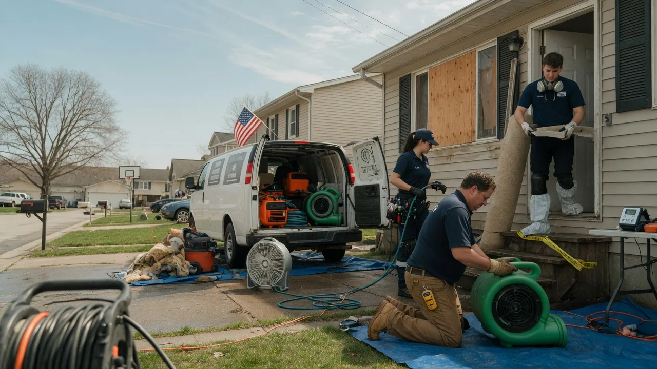 Water Damage Restoration in Lincroft, NJ near me